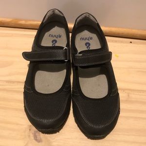 Black comfy Mary Janes